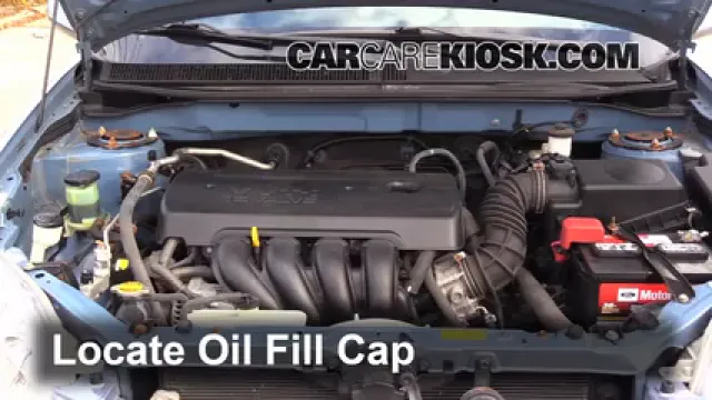 2008 Toyota Matrix XR 1.8L 4 Cyl. Oil Add Oil